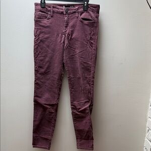 Kut from the Kloth Women's Burgundy Skinny Jeans